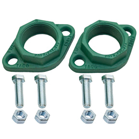 Taco 110-254F 1-1/2" cast iron flanges for circulator pumps with bolts and nuts