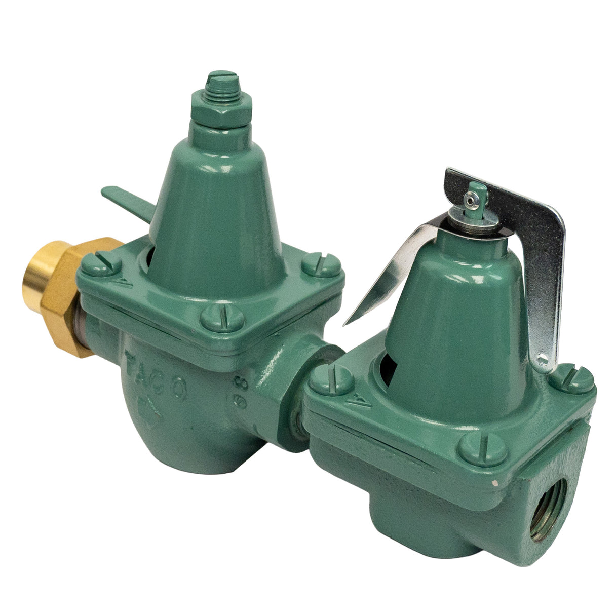 Taco 334-t3 1/2 npt boiler feed dual unit valve - back