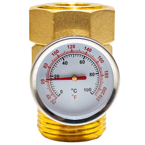 Taco 5120g-1 Temperature Gauge for 5000 Series Mixing Valve  - front