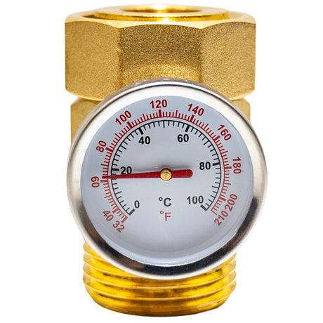 Taco 5120g-1 Temperature Gauge for 5000 Series Mixing Valve  - front