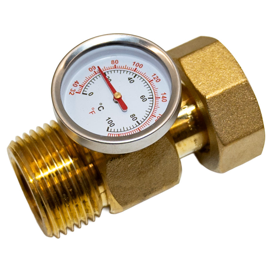 Taco 5120g-1 Temperature Gauge for 5000 Series Mixing Valve  - side