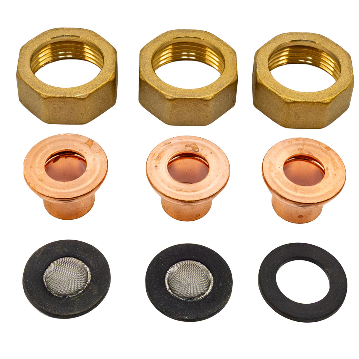 Taco 5122-003kit 1/2" Sweat fittings for 5000-3 Taco Mixing Valve - parts