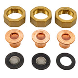 Taco 5122-003kit 1/2" Sweat fittings for 5000-3 Taco Mixing Valve - parts