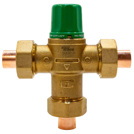 Taco 5122-003kit 1/2" Sweat fittings for 5000-3 Taco Mixing Valve kit