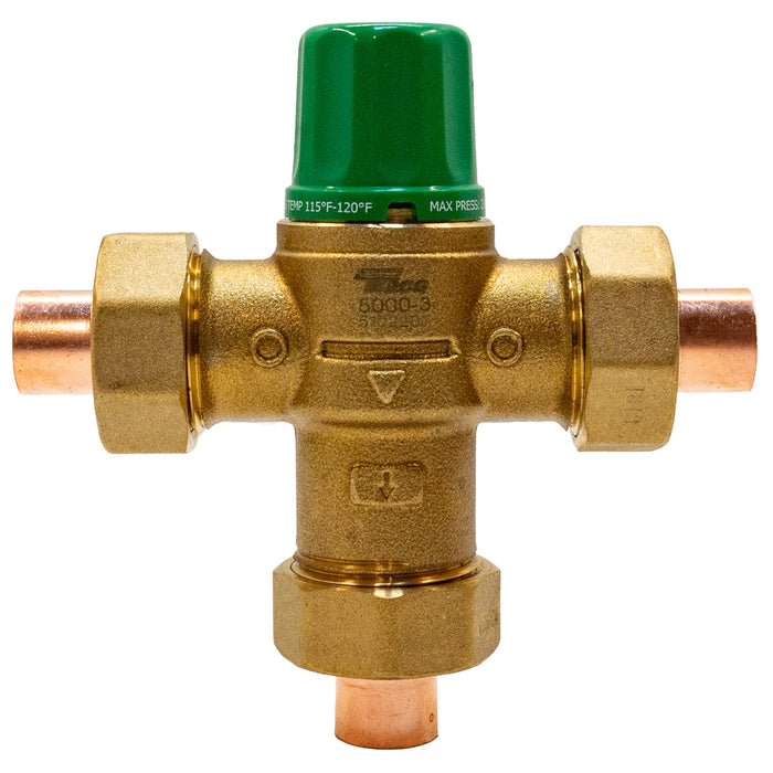 Taco 5122-003kit 1/2" Sweat fittings for 5000-3 Taco Mixing Valve kit