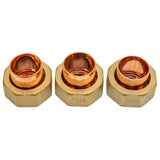 Taco 5123-003kit 3/4" Sweat fittings for 5000-3 Taco Mixing Valve - top