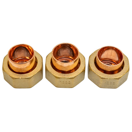 Taco 5123-003kit 3/4" Sweat fittings for 5000-3 Taco Mixing Valve - top