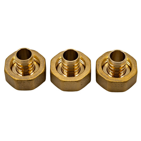 Taco 5123-004kit 3/4" PEX fittings for 5000-3 Taco Mixing Valve - top