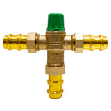 Taco 5123-020kit 3/4" PRESS fittings for 5000-3 Taco Mixing Valve - front