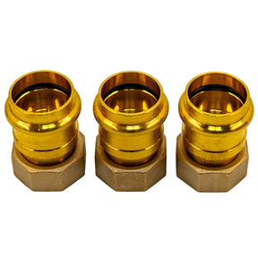 Taco 5124-006kit 1" PRESS fittings for 5000-3 Taco Mixing Valve - top