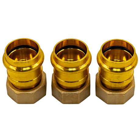 Taco 5124-006kit 1" PRESS fittings for 5000-3 Taco Mixing Valve - top