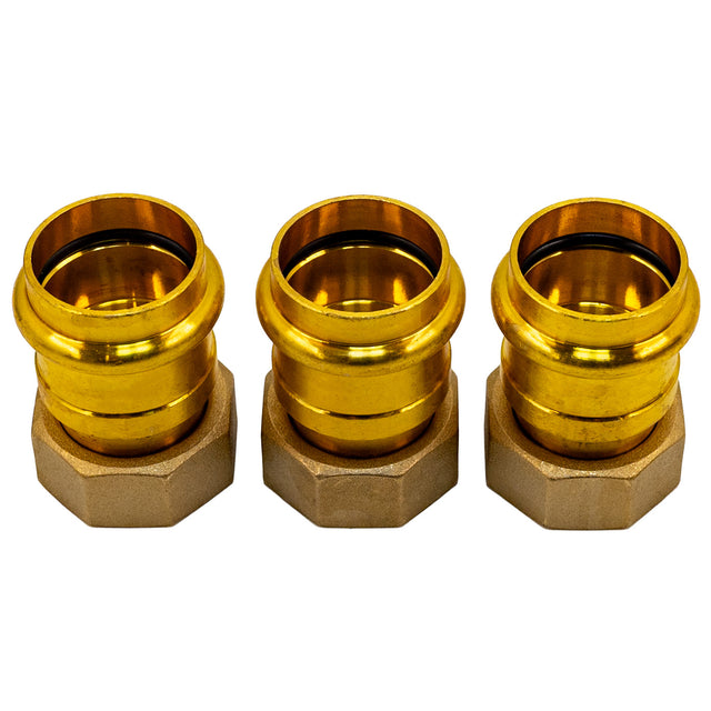 Taco 5124-006kit 1" PRESS fittings for 5000-3 Taco Mixing Valve - top