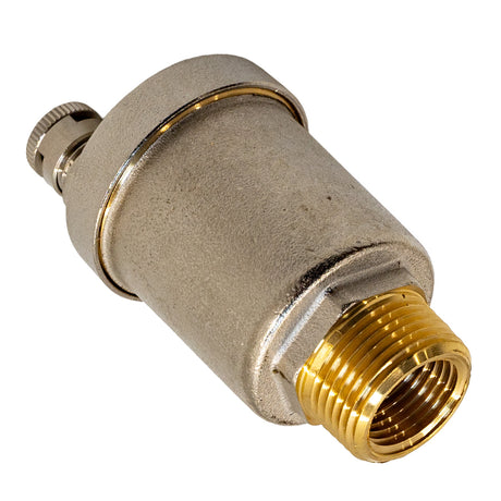 Taco HyVent 419-1 3/4" MNPT x 1/2" FNPT HY-VENT Automatic air vent - side