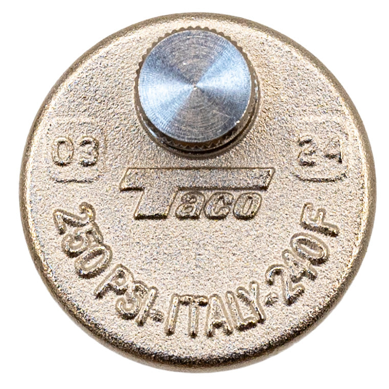 Taco HyVent 419-1 3/4" MNPT x 1/2" FNPT HY-VENT Automatic air vent - top