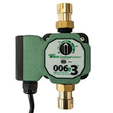 Taco UFS-075T fitting kit for 006 potable water recirculation pump - on circulator front