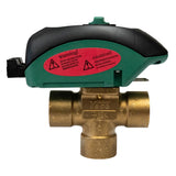 Taco Z075t3-2 3-Way 3/4" NPT 24VAC Zone Sentry Zone Valve, Normally Closed Actuator - left side