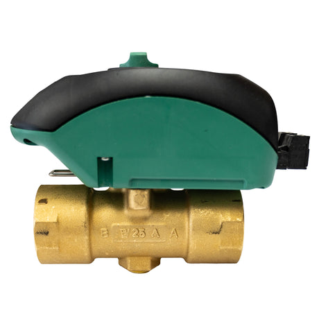 Taco Z100t2-3 2-way 1" NPT normally closed zone valve - right