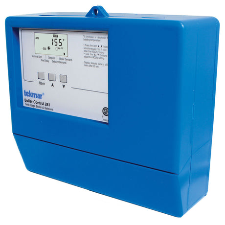 Tekmar  261 Two Stage Boiler Control - right side