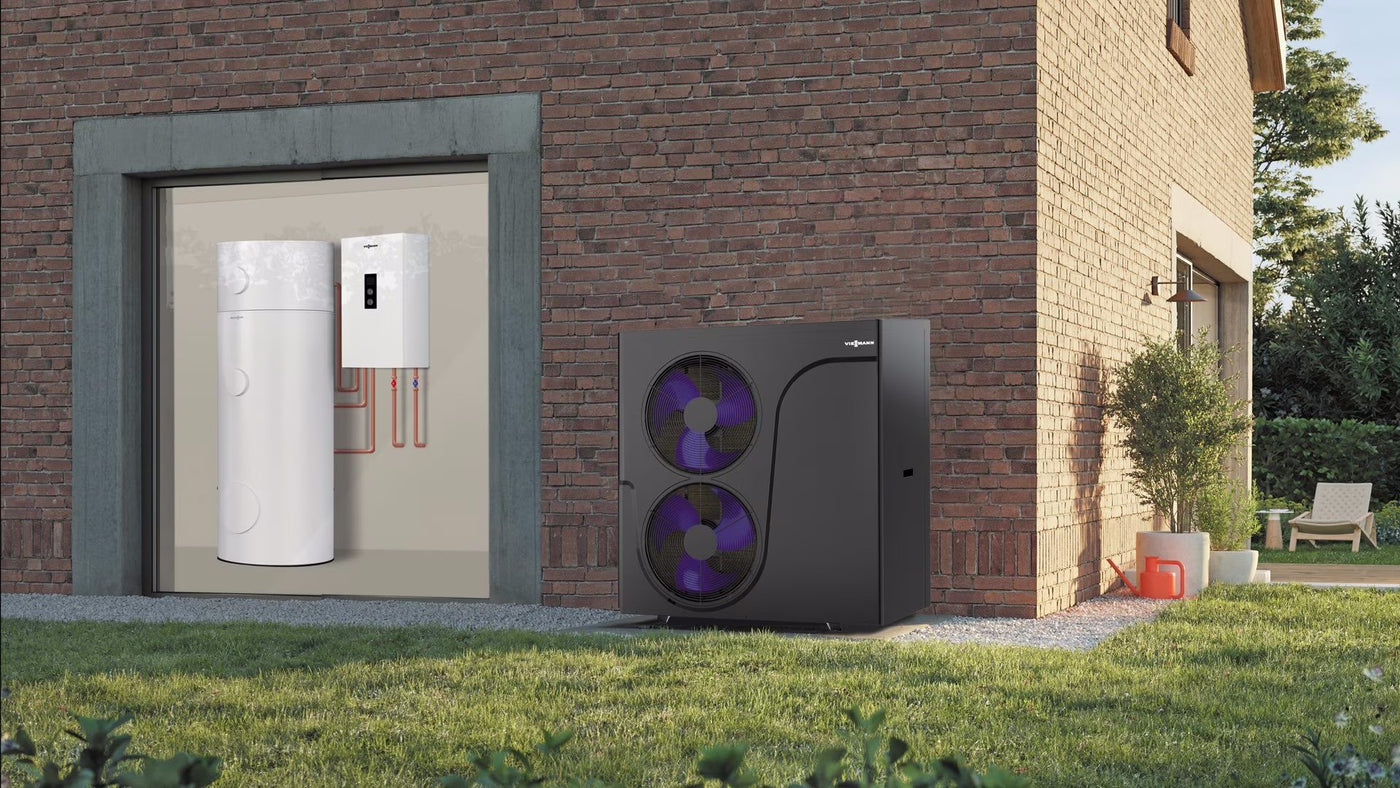 Vitocal 100-AW Air-to-Water heat pump kW 20, 472 Btu