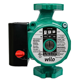 Wilo Star S 21 FX 4090765 115V 3-Speed Cast Iron Star Series Circulator for infloor water and glycol radiant floor heating system - front
